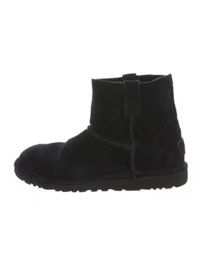 Pre-owned Ugg Suede Boots In Black