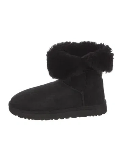 Pre-owned Ugg Suede Boots In Black