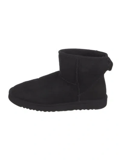 Pre-owned Ugg Suede Boots In Black