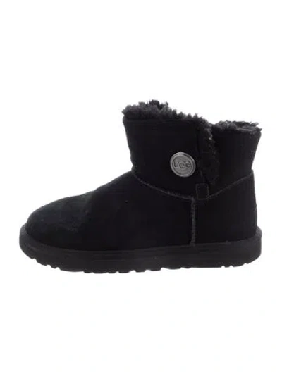 Pre-owned Ugg Suede Boots In Black