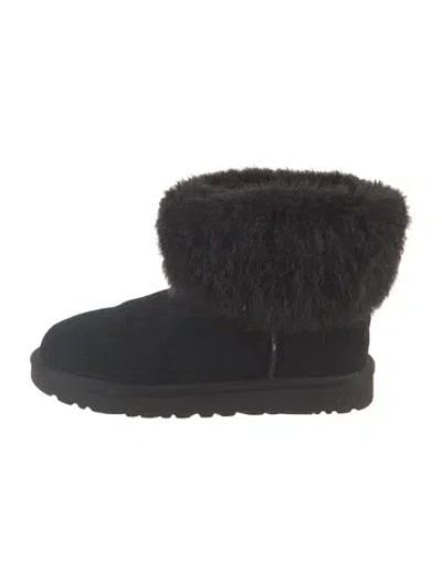 Pre-owned Ugg Suede Boots In Black