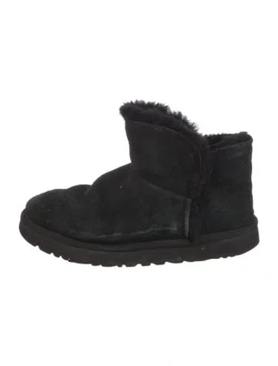 Pre-owned Ugg Suede Boots In Black