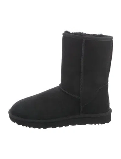 Pre-owned Ugg Suede Boots In Black