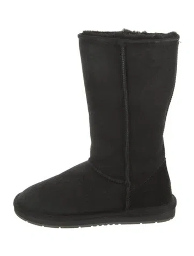 Pre-owned Ugg Suede Boots In Black
