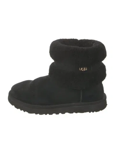 Pre-owned Ugg Suede Boots In Black