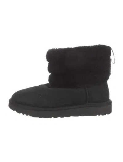Pre-owned Ugg Suede Boots In Black