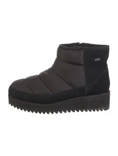 Pre-owned Ugg Suede Boots In Black