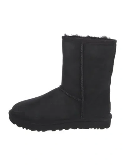 Pre-owned Ugg Suede Boots In Black