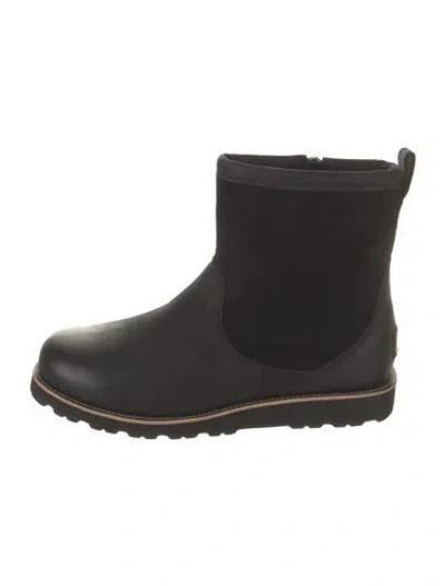 Pre-owned Ugg Suede Boots In Black