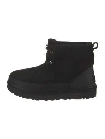 Pre-owned Ugg Suede Boots In Black