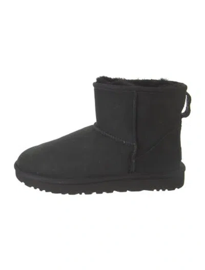Pre-owned Ugg Suede Boots In Black