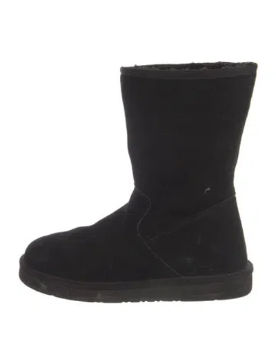 Pre-owned Ugg Suede Boots In Black