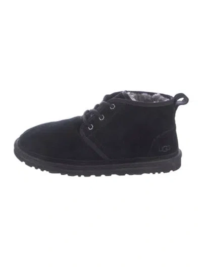 Pre-owned Ugg Suede Boots In Black