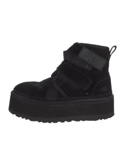 Pre-owned Ugg Suede Boots In Black