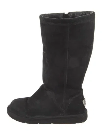 Pre-owned Ugg Suede Boots In Black