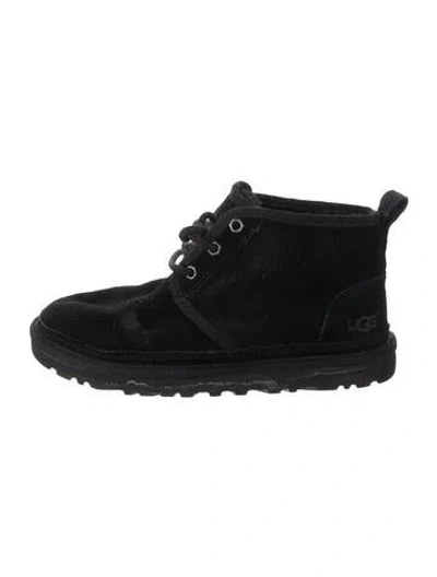 Pre-owned Ugg Suede Boots In Black