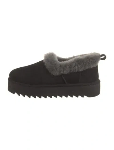 Pre-owned Ugg Suede Boots In Black