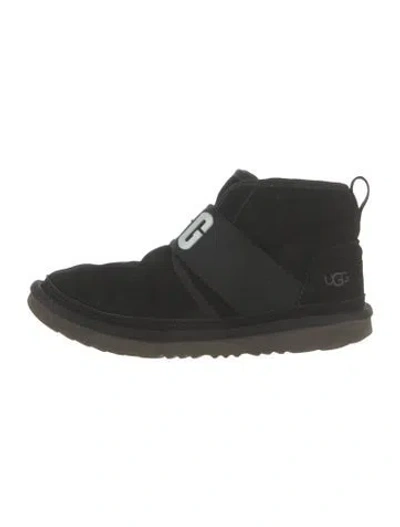 Pre-owned Ugg Suede Boots In Black