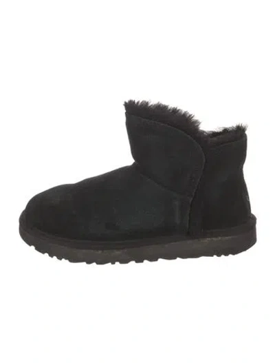 Pre-owned Ugg Suede Boots In Black