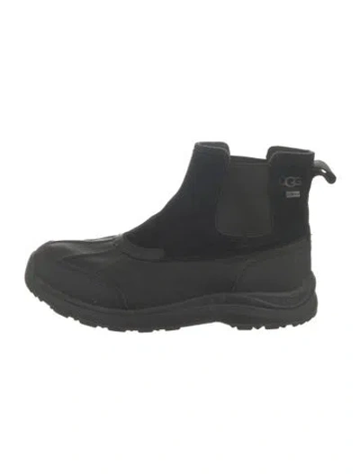 Pre-owned Ugg Suede Boots In Black