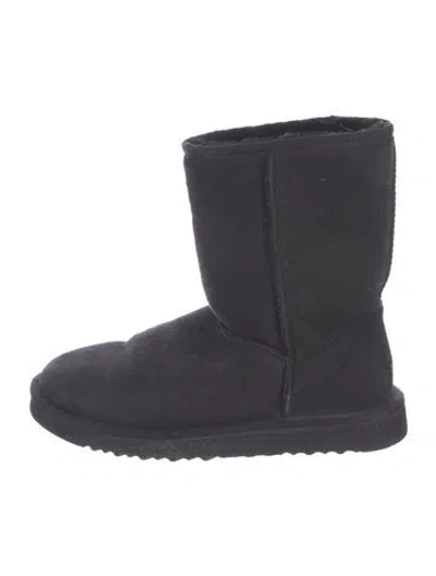 Pre-owned Ugg Suede Boots In Blue