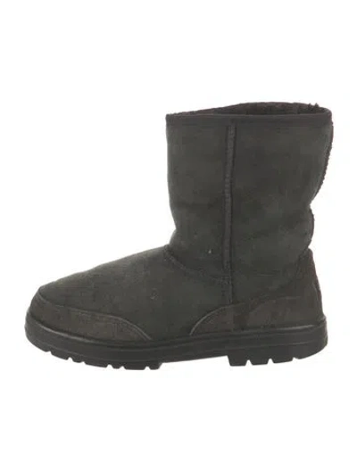 Pre-owned Ugg Suede Boots In Blue
