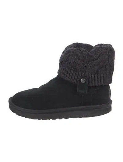 Pre-owned Ugg Suede Boots In Blue
