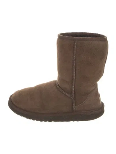 Pre-owned Ugg Suede Boots In Brown