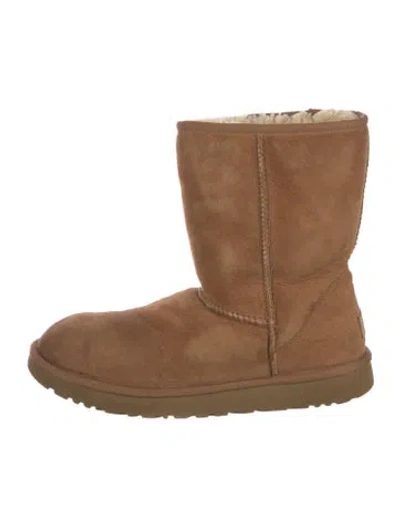 Pre-owned Ugg Suede Boots In Brown