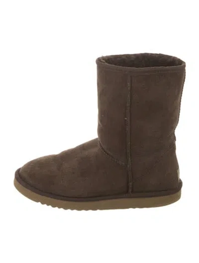 Pre-owned Ugg Suede Boots In Brown