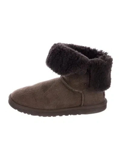 Pre-owned Ugg Suede Boots In Brown