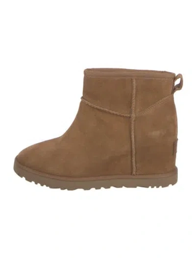 Pre-owned Ugg Suede Boots In Brown