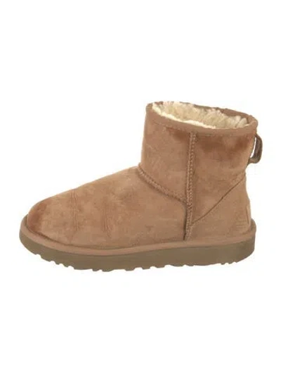 Pre-owned Ugg Suede Boots In Brown