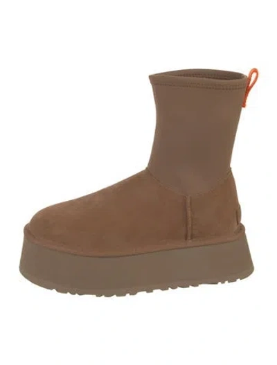 Pre-owned Ugg Suede Boots In Brown