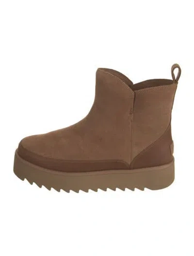 Pre-owned Ugg Suede Boots In Brown