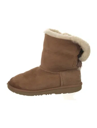 Pre-owned Ugg Suede Boots In Brown