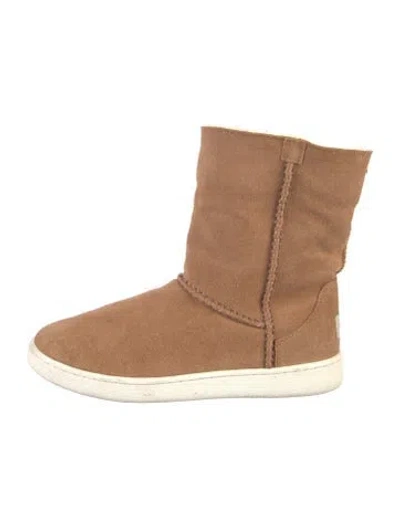 Pre-owned Ugg Suede Boots In Brown