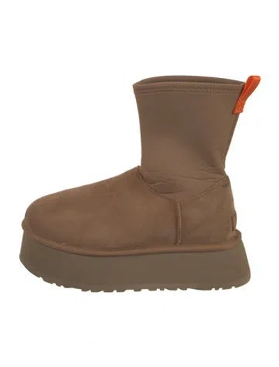 Pre-owned Ugg Suede Boots In Brown