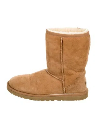 Pre-owned Ugg Suede Boots In Brown