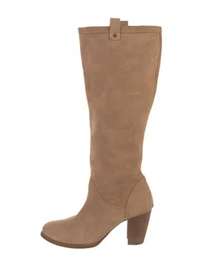 Pre-owned Ugg Suede Boots In Brown