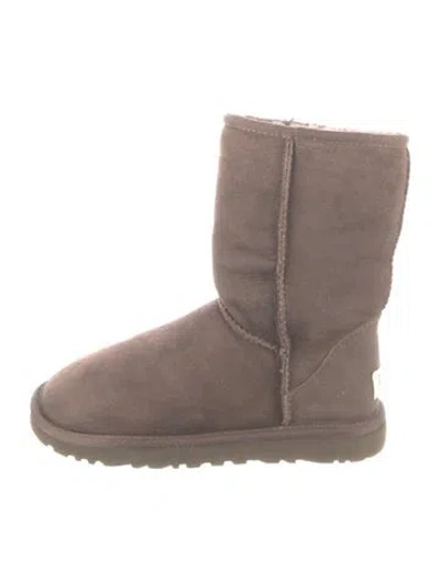 Pre-owned Ugg Suede Boots In Brown