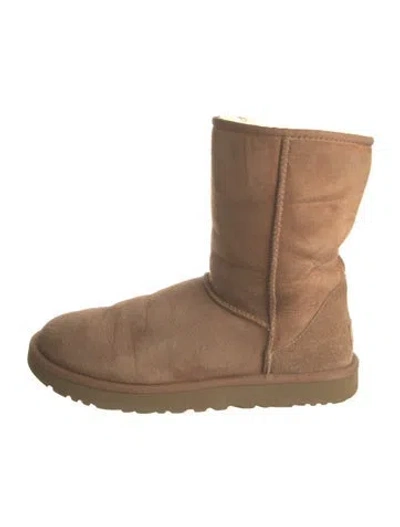 Pre-owned Ugg Suede Boots In Brown