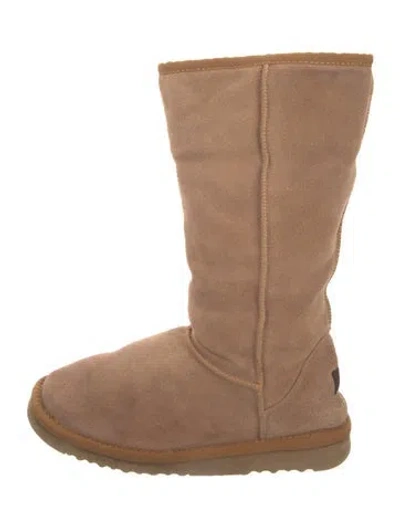 Pre-owned Ugg Suede Boots In Brown