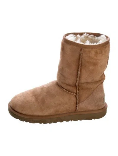 Pre-owned Ugg Suede Boots In Brown