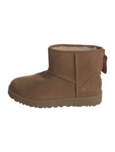Pre-owned Ugg Suede Boots In Brown