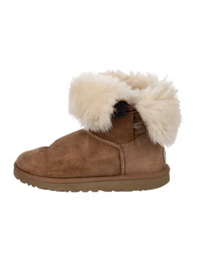 Pre-owned Ugg Suede Boots In Brown