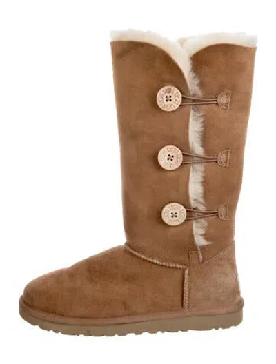 Pre-owned Ugg Suede Boots In Brown