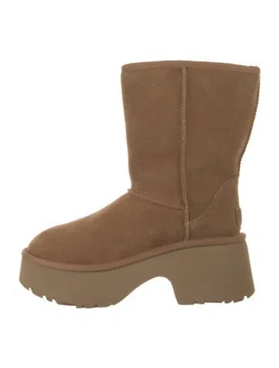 Pre-owned Ugg Suede Boots In Brown