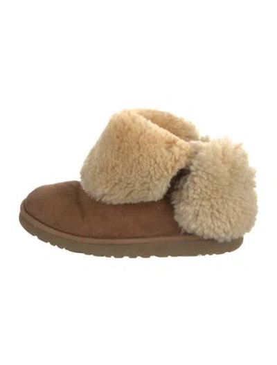 Pre-owned Ugg Suede Boots In Brown