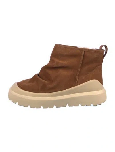 Pre-owned Ugg Suede Boots In Brown